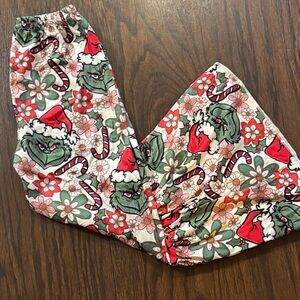 Festive Grinch flare Pants